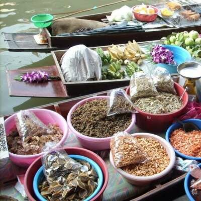 Плавучий рынок Damnoen Saduak Плавучий рынок Damnoen Saduak