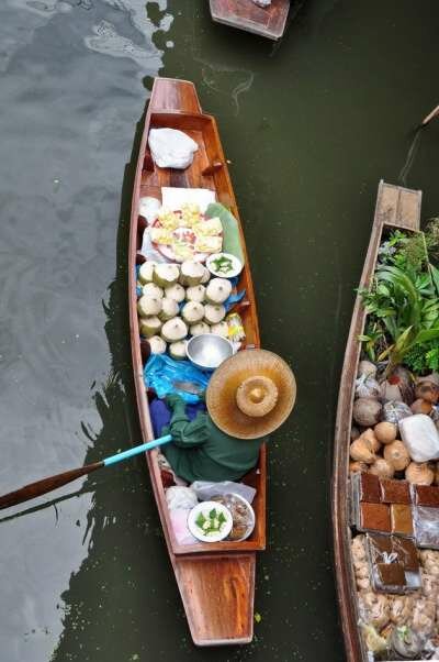 Плавучий рынок Damnoen Saduak Плавучий рынок Damnoen Saduak