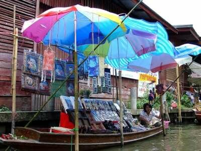 Плавучий рынок Damnoen Saduak Плавучий рынок Damnoen Saduak