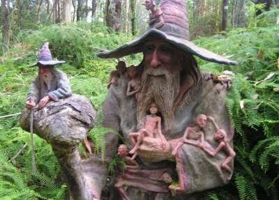 Bruno’s Art & Sculpture Garden - сказочный лес в Австралии Bruno’s Art & Sculpture Garden - сказочный лес в Австралии