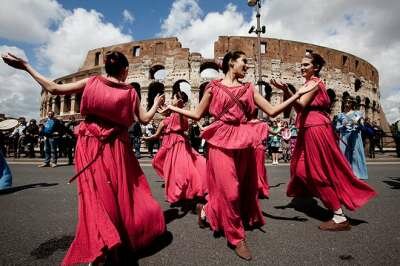 Парад "Рождение Рима"