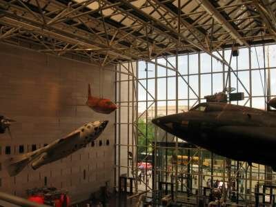 Национальная аллея. Национальный музей авиации и космонавтики