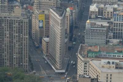 Флэтайрон-билдинг – дом-утюг на Манхеттене