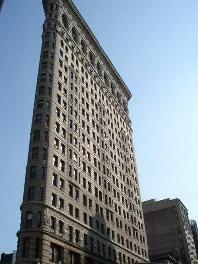 Флэтайрон-билдинг – дом-утюг на Манхеттене