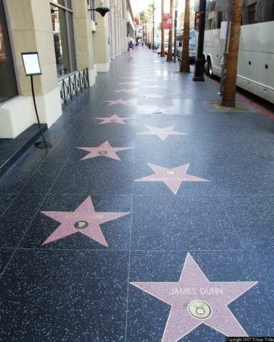 Аллея славы в Голливуде Аллея славы в Голливуде