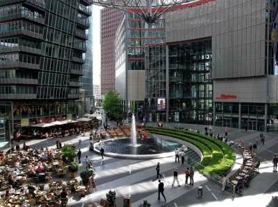 Sony Center в Берлине Sony Center в Берлине