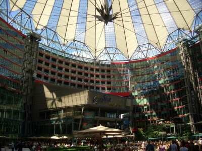 Sony Center в Берлине Sony Center в Берлине